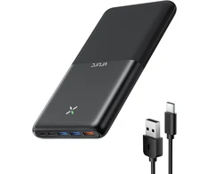 VRURC išorinė baterija 30000 mAh, 22,5 W, USB-C, 4 išvestys, T3016