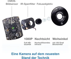 VTech vaizdo auklė su Wi-Fi, 5 colių HD ekranu, 1080p kamera VM901-1W