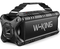 W-KING nešiojamas Bluetooth garsiakalbis 50 W, IPX6, stereofoninis garsas, NFC, D8