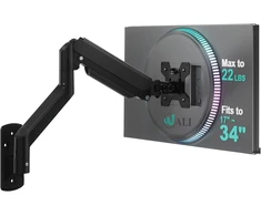 WALI sieninis monitoriaus laikiklis iki 32 colių, 9kg, VESA 75 × 75/100 × 100, GSWM001
