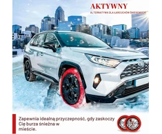 Walser tekstilinės sniego kojinės automobiliams, 50 km/h, 2 vnt., 13735