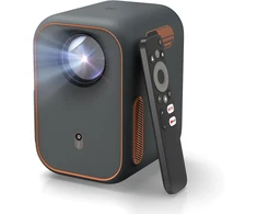 WEMAX nešiojamasis Full HD 1080p projektorius su Google TV, Wi-Fi ir Bluetooth VP01