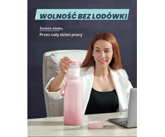 WEMOH nešiojamas motinos pieno šaldymo indas 500 ml su 12 val. vėsinimu MBA001-WE