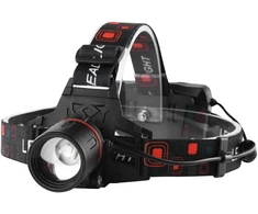 WESLITE UV LED žibintuvėlis galvai, 395 nm, USB įkrovimas, 3 režimai, lęšio reguliavimas