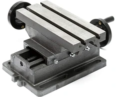 WilTec 2 ašių kryžminis frezavimo stalas 170 x 85 mm, X 100 mm, Y 80 mm, 61008