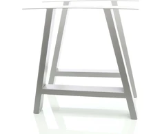 Wiltec A formos plieninės stalo kojos, 2 vnt., 70 x 72 cm, modelis 63263