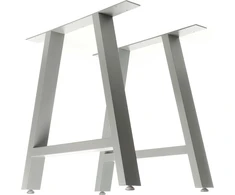 Wiltec A formos plieninės stalo kojos, 2 vnt., 70 x 72 cm, modelis 63263