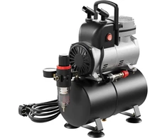 Wiltec aerografo stūmoklinis kompresorius 6 bar, 3 l su reduktoriumi AF189 34205