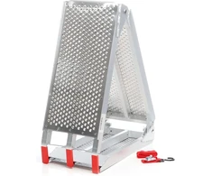 Wiltec aliumininė triskart sulankstoma užvažiavimo rampa 270 kg, 1990 mm, modelis 64760