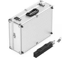 Wiltec aliumininis įrankių ir matavimo prietaisų dėklas 46 x 33 x 15,2 cm, 63336