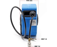 Wiltec automatinė suspausto oro žarnos ritė 10 m + 1 m, 8 bar, 62349