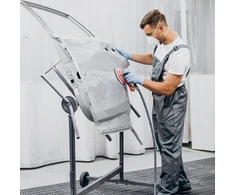 Wiltec automobilių detalių dažymo stovas 360° su 6 laikikliais, 30286