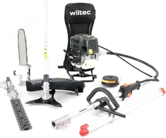 Wiltec benzininis sodo daugiafunkcis įrankis 4 viename 0.9 kW 64757