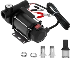 Wiltec dyzelino ir šildymo alyvos siurblys 550 W, 80 l/min, 12 V, modelis 62136