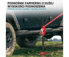 Wiltec farmerinis keltuvas 3 t, kėlimo aukštis 15,5–135 cm, modelis 51296