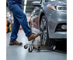 Wiltec hidrauliniai automobilio ratų vežimėliai 680 kg, padangoms iki 30 cm, 51678