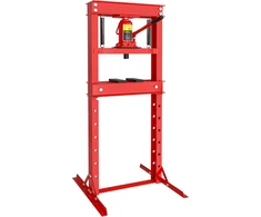 Wiltec hidraulinis dirbtuvių presas 20 t, 500 mm, plieno rėmas, modelis 51728