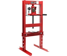 Wiltec hidraulinis dirbtuvių presas 6 t, 300 mm, su manometru, modelis 61976