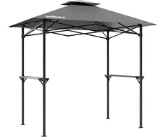 Wiltec kepsninės paviljonas su dūmų ventiliacija ir UV 50+ stogo danga 64655