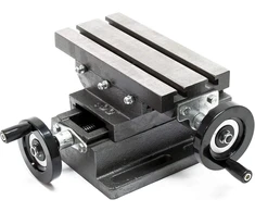 Wiltec kryžminis frezavimo stalas 220x100 mm, X 120 mm, Y 90 mm, 61009