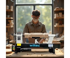 Wiltec medžio tekinimo staklės 550 W, 650–3800 aps./min., 457 mm, modelis 65029