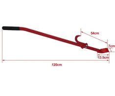 WilTec miško svirtis rąstams vartyti, 120 cm, iki 25 cm skersmens, 62366
