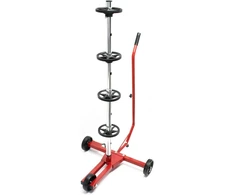Wiltec mobilus automobilių padangų ir ratlankių stovas iki 225 mm, 100 kg, 51457