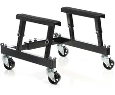 Wiltec mobilus motociklų ir keturračių remonto stovas su ratukais, 680 kg, 64730