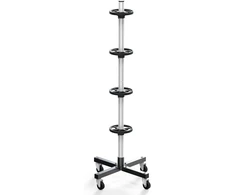 Wiltec mobilus padangų stovas iki 225 mm padangoms, 100 kg, 61326