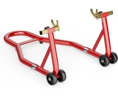Wiltec motociklo galinio rato stovas, 370 x 325 mm, padangoms 200-340 mm, 450 kg, 51267