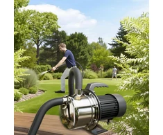 Wiltec namų vandens stotelė JET110S 1100 W, 4600 l/h, nerūdijančiojo plieno, 50757