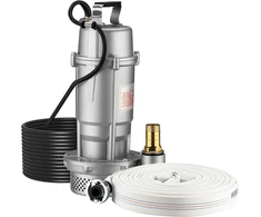 Wiltec nešvaraus vandens panardinamas siurblys 370 W, 1500 l/h su 20 m žarna, 61962