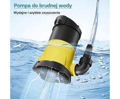 Wiltec nuotekų siurblys 5000 l/h, 250 W, 6 m kėlimo aukštis, modelis 51530