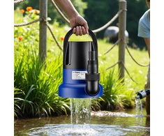 Wiltec panardinamas drenažo siurblys švariam ir nešvariam vandeniui 400 W 7000 l/h 65045