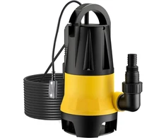 Wiltec panardinamas nešvaraus vandens siurblys 400 W, 8500 l/h, 5 m, modelis 65324