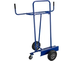 Wiltec plokščių transportavimo vežimėlis iki 300 kg, plieno, mėlynas, 62529