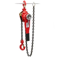Wiltec rankinis svirtinis grandininis keltuvas 750 kg su 1,5 m plienine grandine, 62593