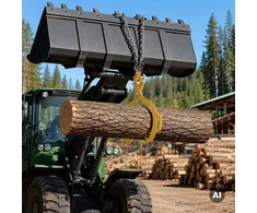 WilTec rąstų kėlimo žnyplės iki 620 mm, keliamoji galia 1000 kg, modelis 62387