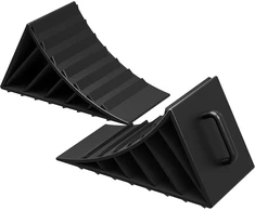 Wiltec ratų atraminiai pleištai automobiliui ir priekabai, HDPE, 2 vnt., iki 2 t, 65597