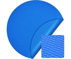 Wiltec saulės šildymo danga baseinui, apvali, 3,6 m skersmens, mėlyna, 400 µ storio