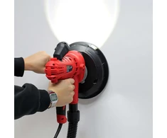 Wiltec sienų ir lubų šlifuoklis 900 W su dulkių nusiurbimu, 180 mm, 61857