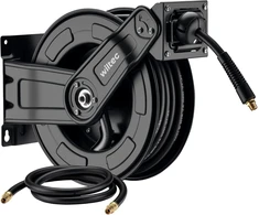Wiltec slėginės žarnos ritė su 15 m 3/8 col. žarna, 20 bar, modelis 65438