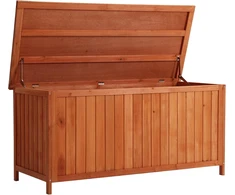 Wiltec sodo daiktadėžė iš eglės medienos su dangčiu 127 x 55 x 60 cm, 51870