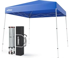 Wiltec sodo paviljonas 2,5 x 2,5 x 2,7 m, atsparus vandeniui, mėlynas, 64640