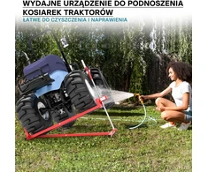 Wiltec šoninis traktoriuko ir sodo technikos keltuvas, plieno, pakeliamas iki 400 kg, reguliuojamas iki 35°, 50800