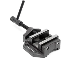 Wiltec staklių spaustuvas su 75 mm žandikauliais, ketaus, modelis 61003