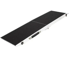 Wiltec sulankstoma aliumininė rampa šunims 244 x 48 cm, iki 110 kg, 30260