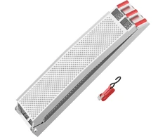 Wiltec sulankstoma aliumininė užvažiavimo rampa 215 cm, 340 kg, modelis 30193