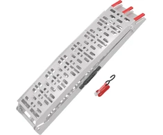 Wiltec sulankstoma aliumininė užvažiavimo rampa 226 cm, 340 kg, 30182