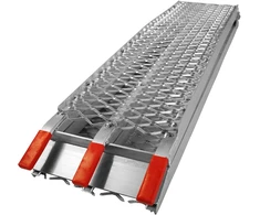 Wiltec sulankstoma aliumininė užvažiavimo rampa 226 cm, 340 kg, 30195